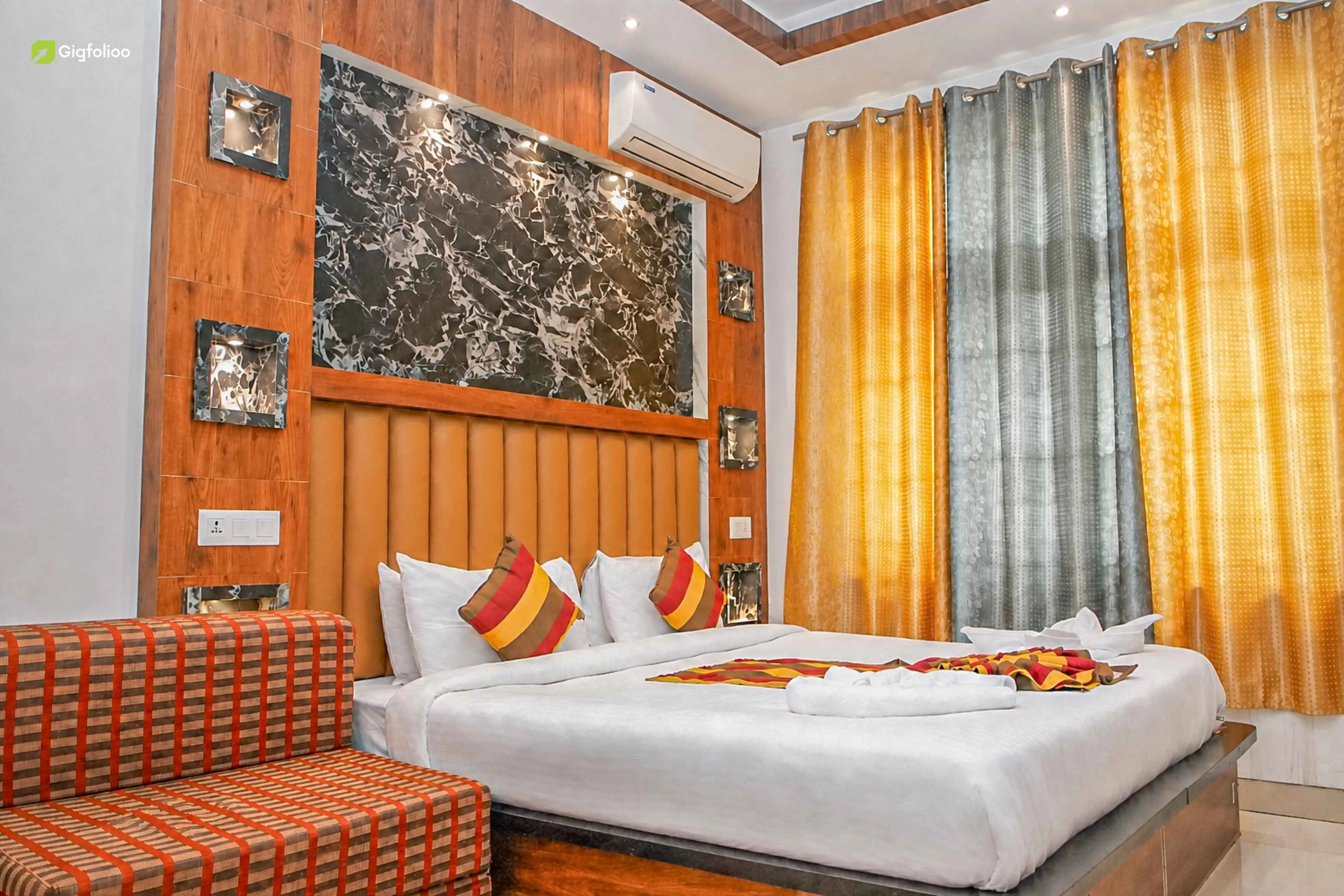 Zabarwan Deluxe Room at Al-Zahoor In
